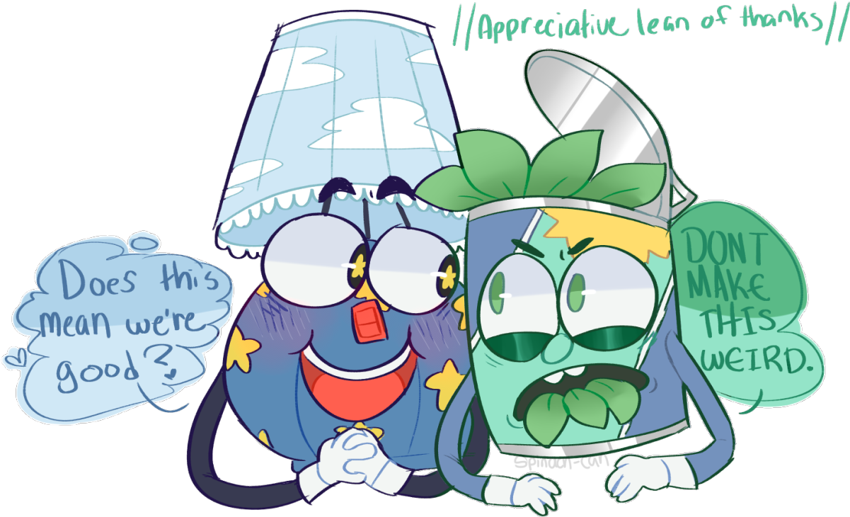 “ @thebigspicy And Me Ship A Lamp And A Can Of - Cartoon Clipart (1280x776), Png Download