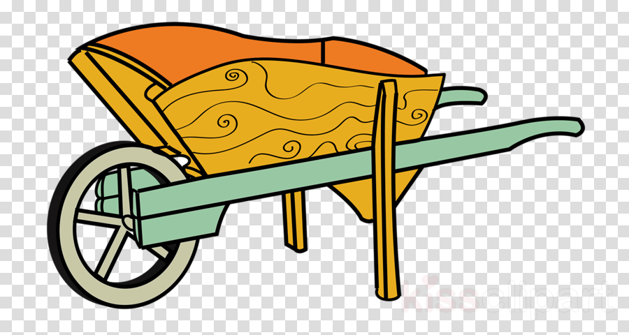 Png Dibujos Carretillas Clipart Wheelbarrow Clip Art Transparent Png (900x480), Png Download