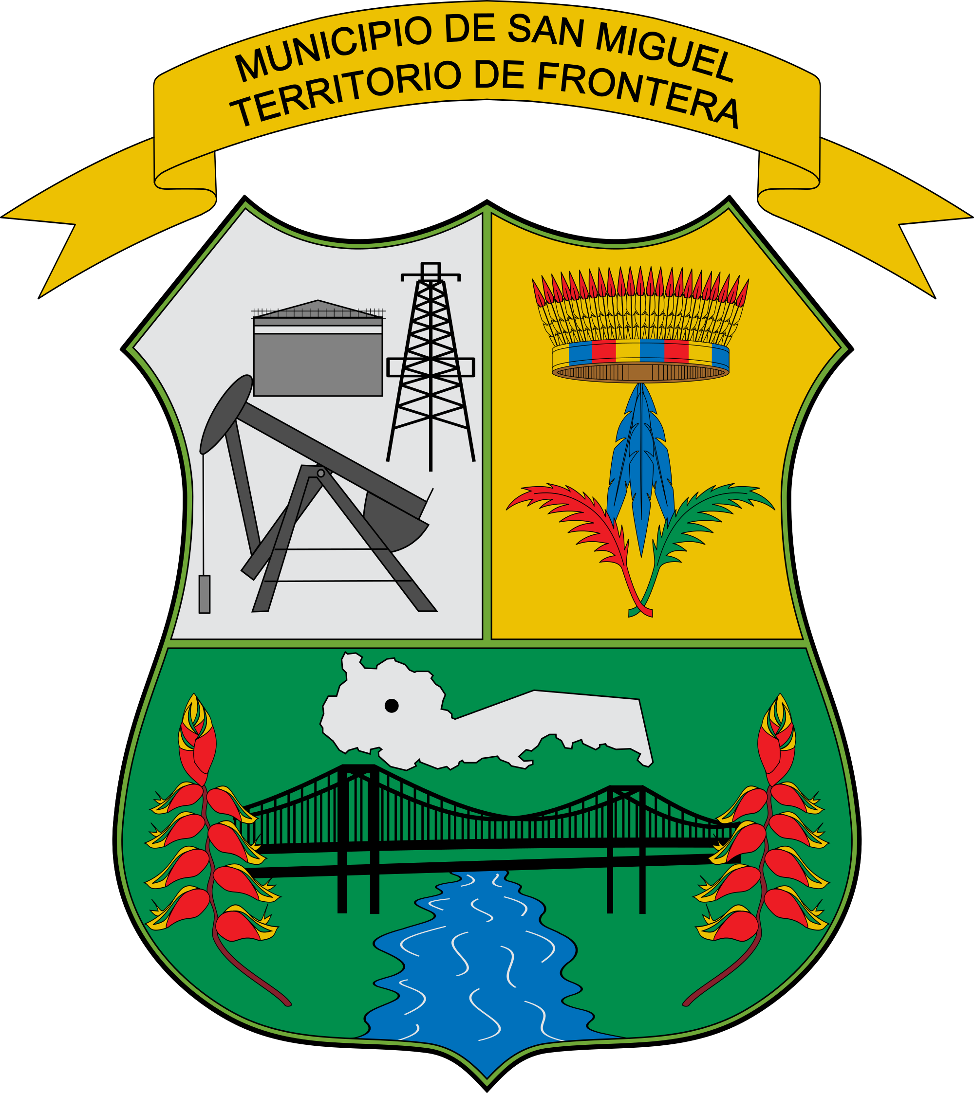 Convection Cliparts Title 14, Buy Clip Art - Escudo De San Miguel Putumayo - Png Download (2000x2246), Png Download
