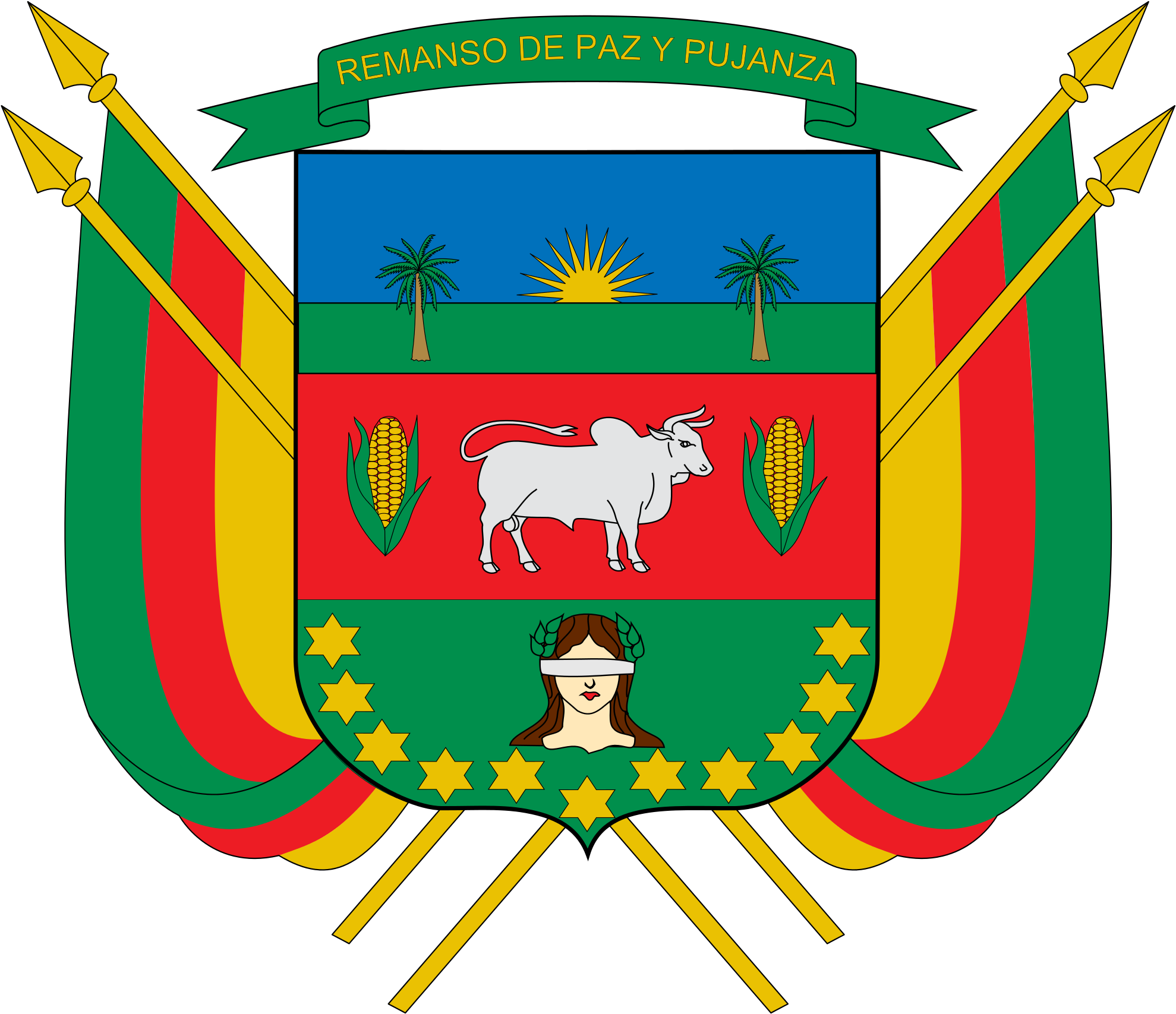 Astrea - Escudo De Pacho Cundinamarca Clipart (2000x1738), Png Download