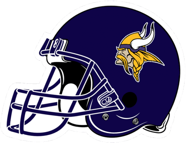 Download Nfl Vikings Helmet Logo Clipart (#1603850) - PinClipart