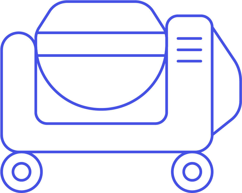 30 Cement Mixer Clipart (1025x1148), Png Download