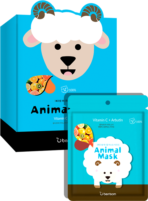 Berrisom Animal Mask - (3 Pack) Berrisom Animal Mask Series - Sheep Clipart (600x800), Png Download