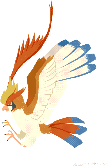 Rotom Love Owo Mega Hairstyle Ｏ ノ - Pidgeot Clipart (500x700), Png Download