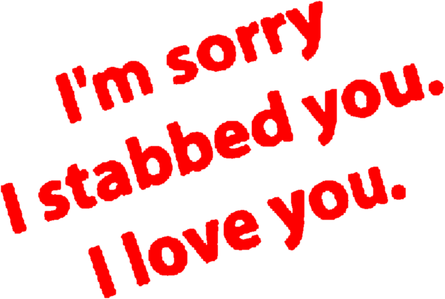 Report Abuse - Back Stabbers Quote In Islam Clipart (905x608), Png Download