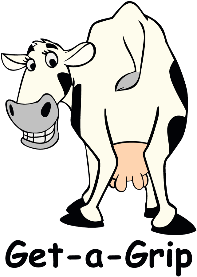 Get A Grip - Dakin Dairy Farms Clipart (641x900), Png Download