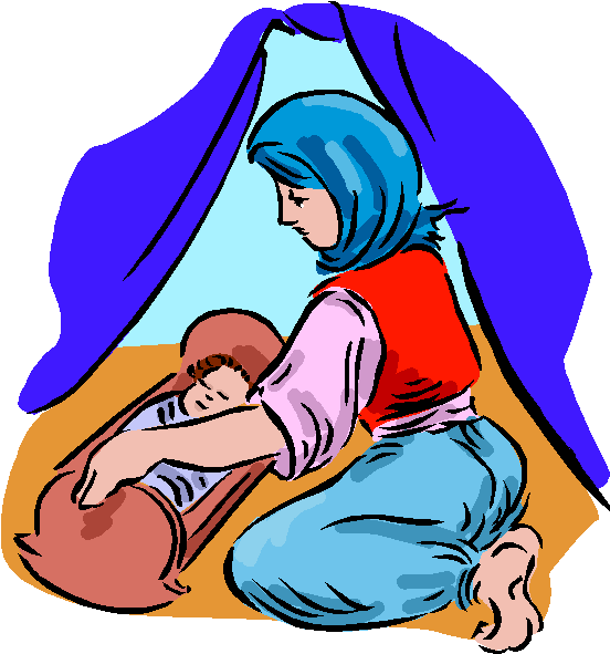 Maria De Virgen Con El Beb&233 Jesucristograficos Gif - Madres Con Bebes Gif Clipart (624x660), Png Download