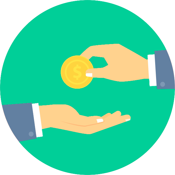 Choose From Eight Different Payout Options - Post Clipart (600x600), Png Download