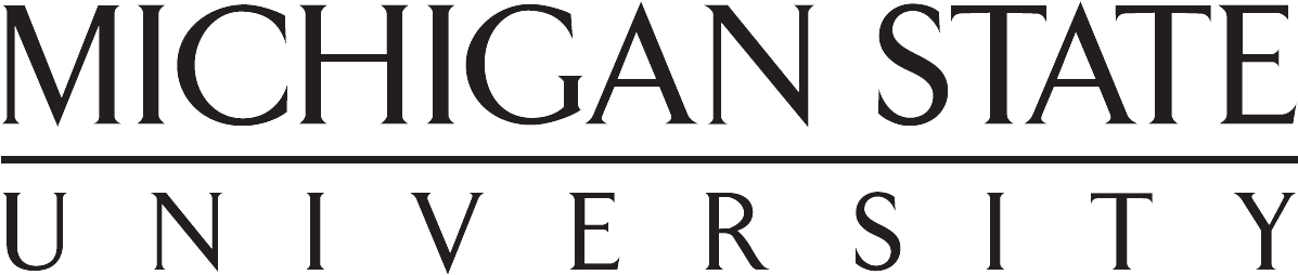 Michigan State University Logo - Michigan State Medical School Logo Clipart (1206x288), Png Download