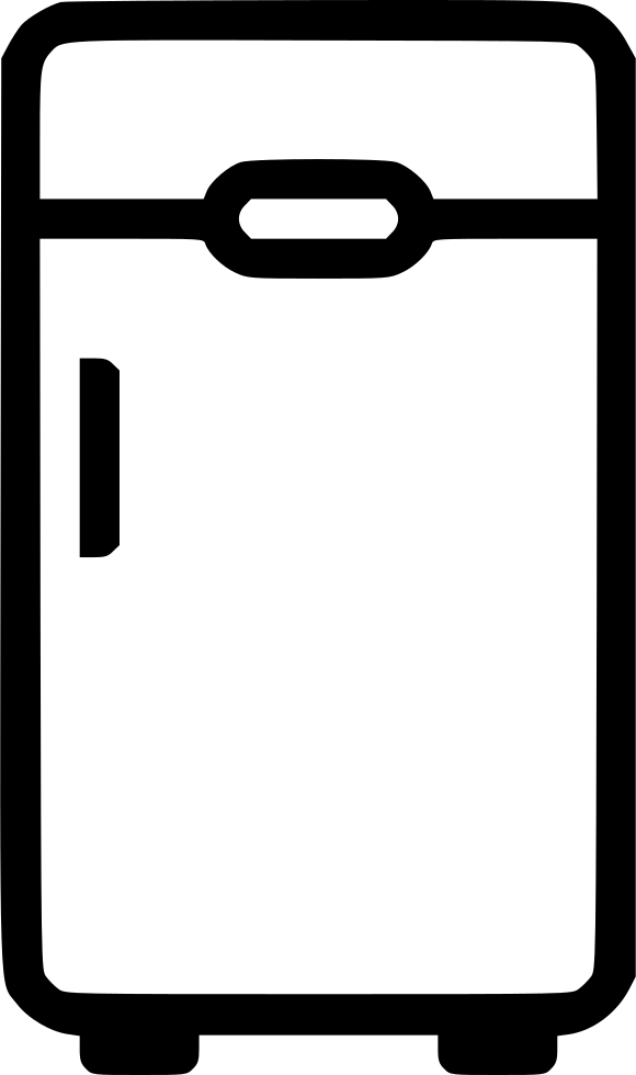 Freezer Fridge Cold Kitchen Electrical Appliance Png Clipart (580x980), Png Download