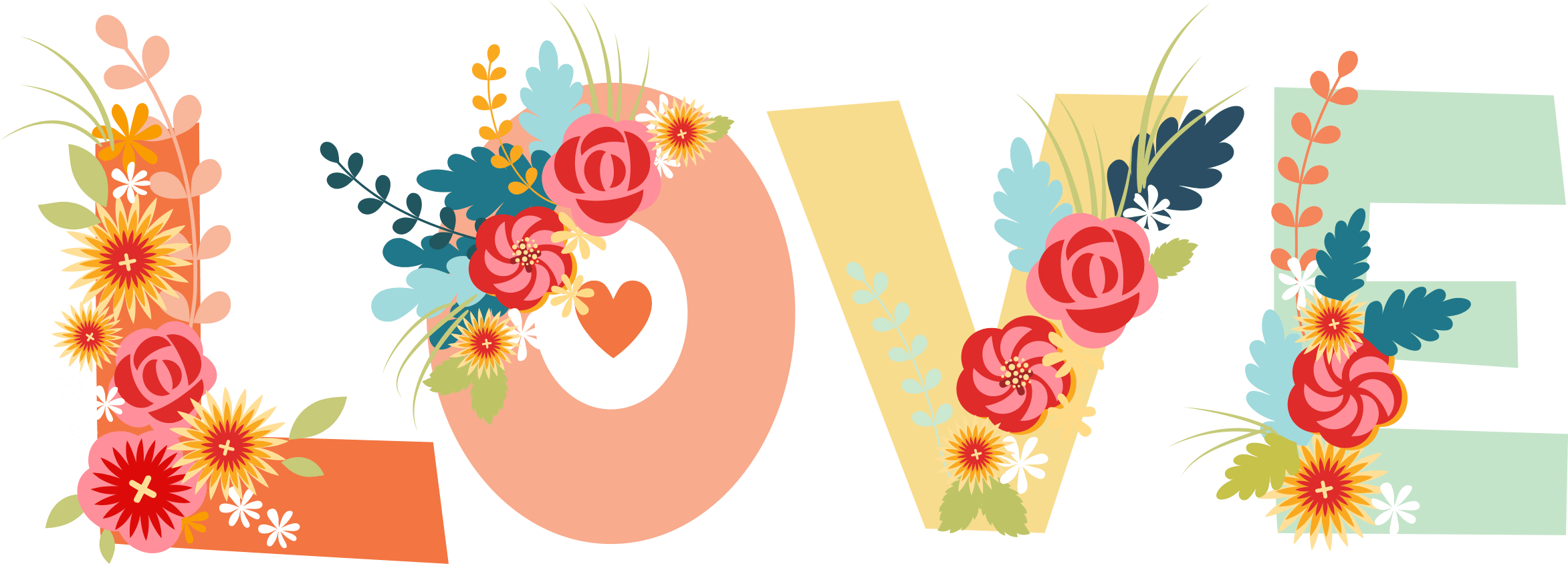 Love Clipart Free Love Clipart Spider Clip Art Free - Clipart Love - Png Download (2345x844), Png Download