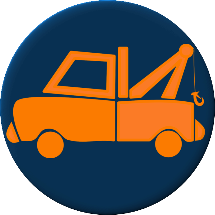 Home - Towing Clipart (694x694), Png Download
