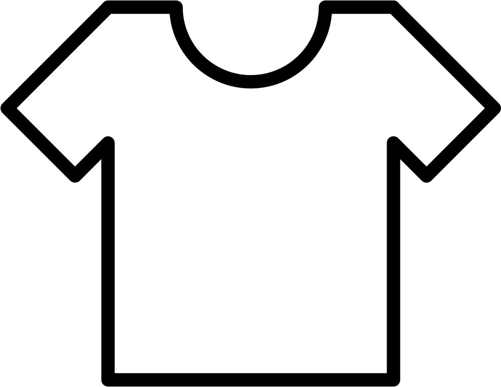 White Short Sleeve T Shirt Comments - Graphic Shirt Icon Clipart (981x758), Png Download