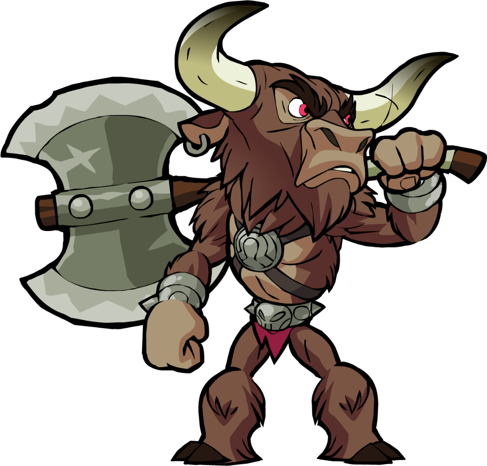 Teros Needs Better Skins, Maybe An Epic One - Brawlhalla Teros Png Clipart (987x944), Png Download