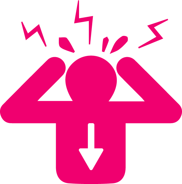 Supports Calming Stress & Anxiety* - Stress Icon Png Clipart (594x599), Png Download