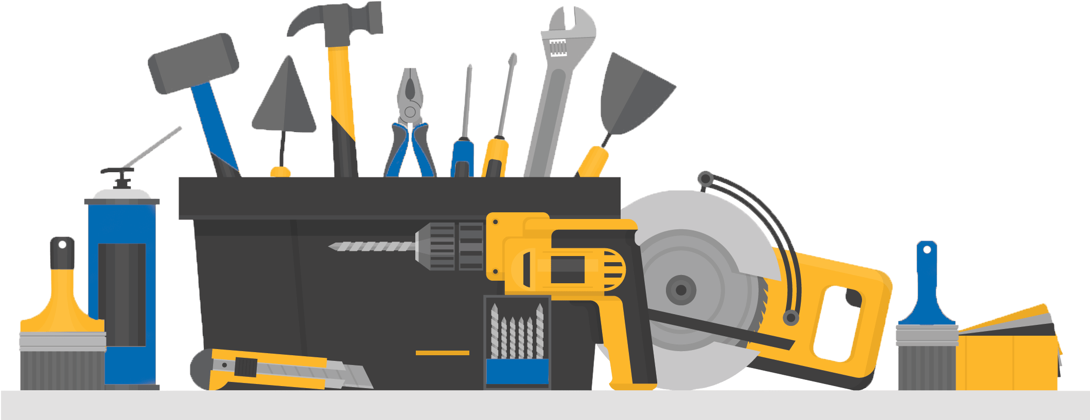 Turbotec-tools - Tool Clipart (2237x975), Png Download
