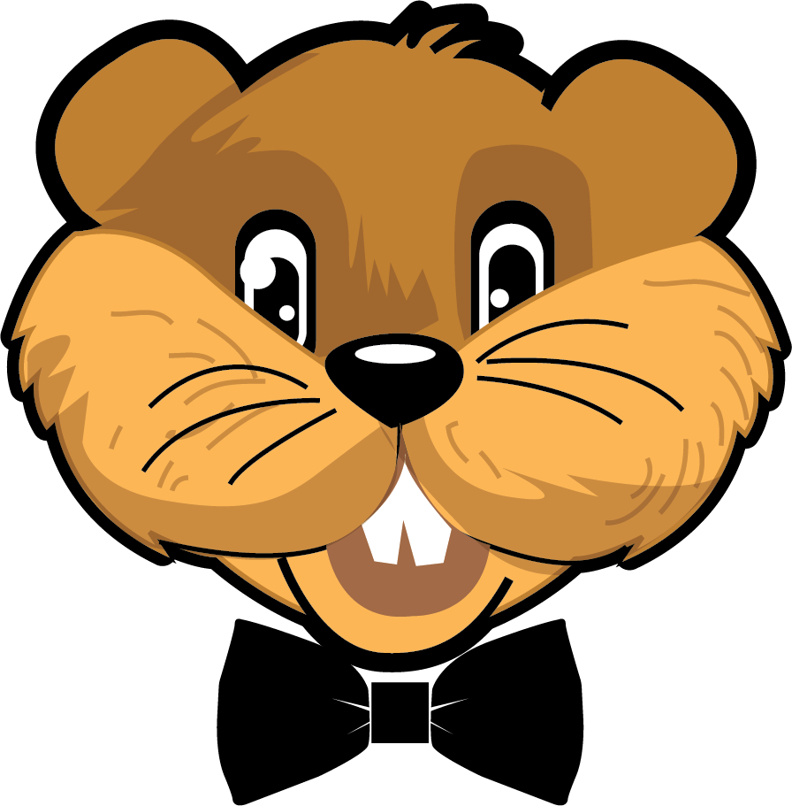 Gopher Head Bowtie - Clip Art - Png Download (896x911), Png Download