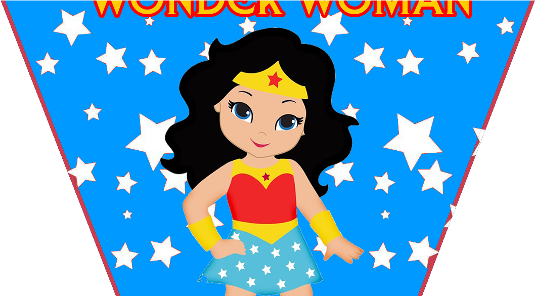 Bandeirinhas Feliz Aniversário Para Festinha Com Temática - Big Sister/i'm Going Clipart (1112x584), Png Download