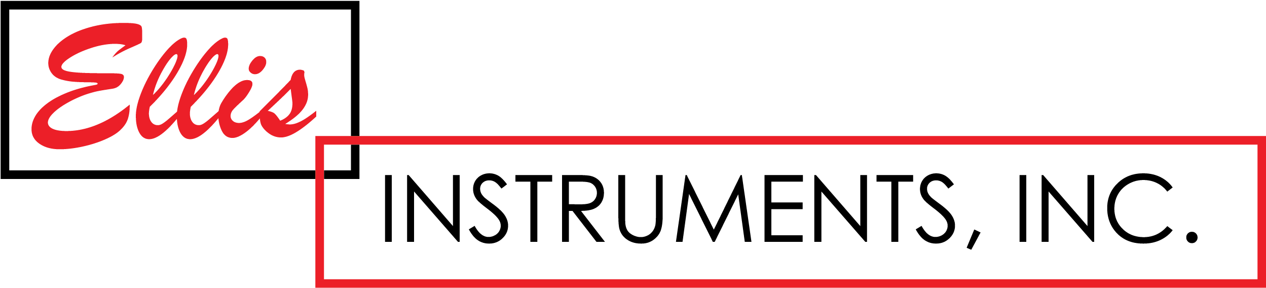 Ellis Instrument - Line Art Clipart (2607x670), Png Download