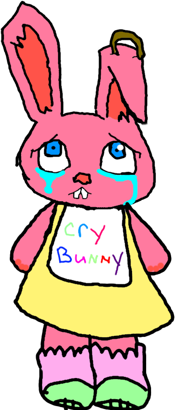 #melaniemartinez #easter #crybunny @melanielbbhpic - Cartoon Clipart (860x912), Png Download