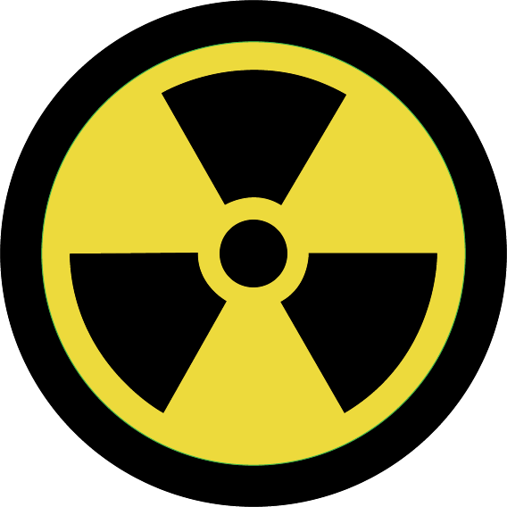 The Daiichi Nuclear Reactor In Fukushima Continues - Nuclear Sign Transparent Clipart (568x568), Png Download