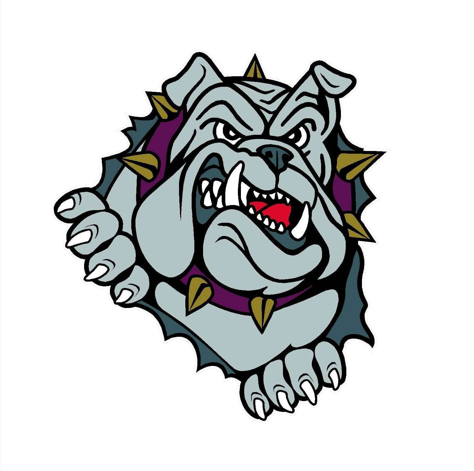 The Eustace Bulldogs Vs Wildcats Scorestream - Eustace High School Bulldogs Clipart (1578x1569), Png Download