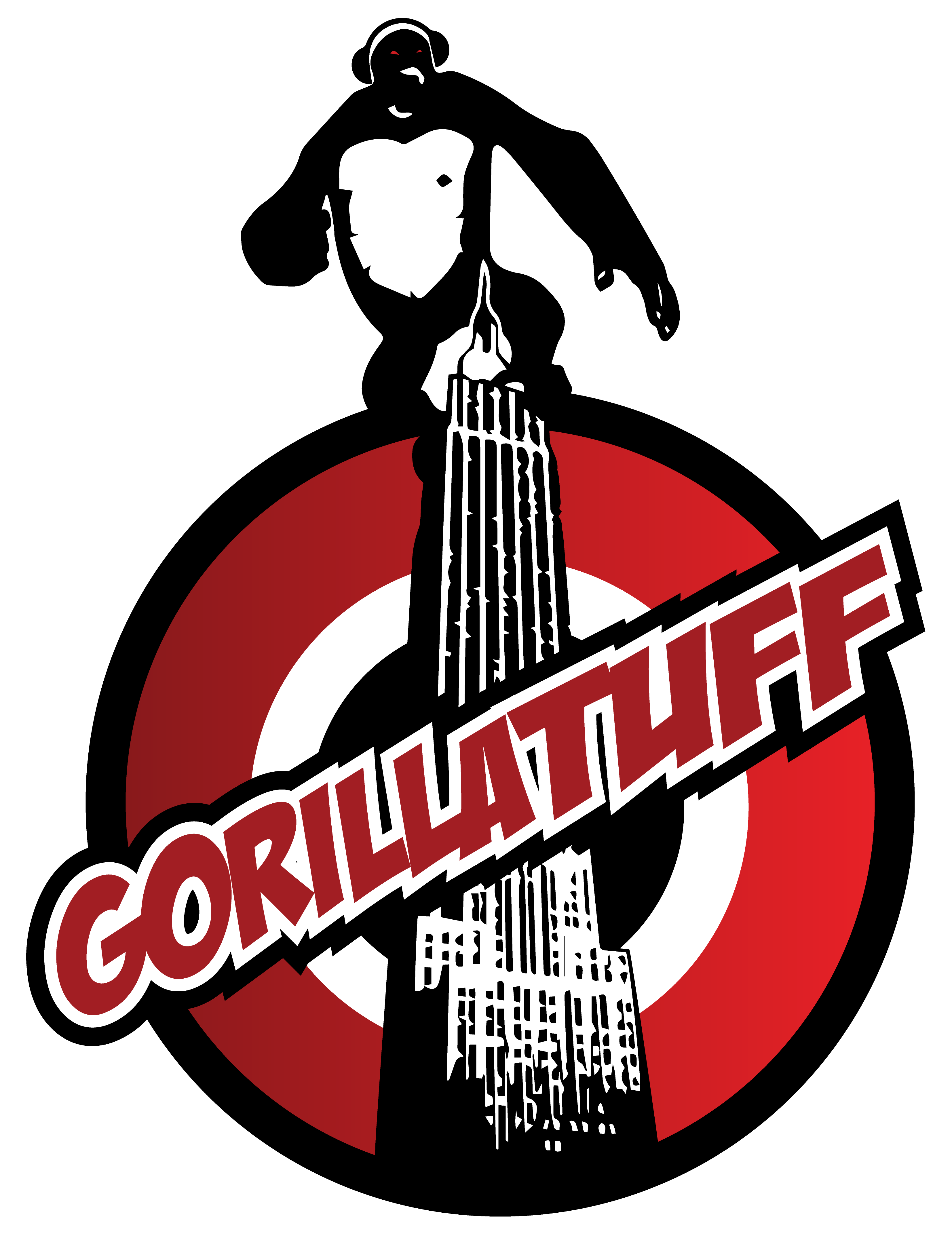 Empire Gorilla Tuff - Gorilla Clipart (3399x4445), Png Download