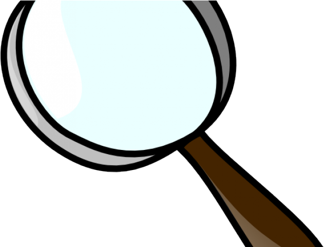 Lens Clipart Lup - Magnifying Glass Clipart - Png Download (640x480), Png Download