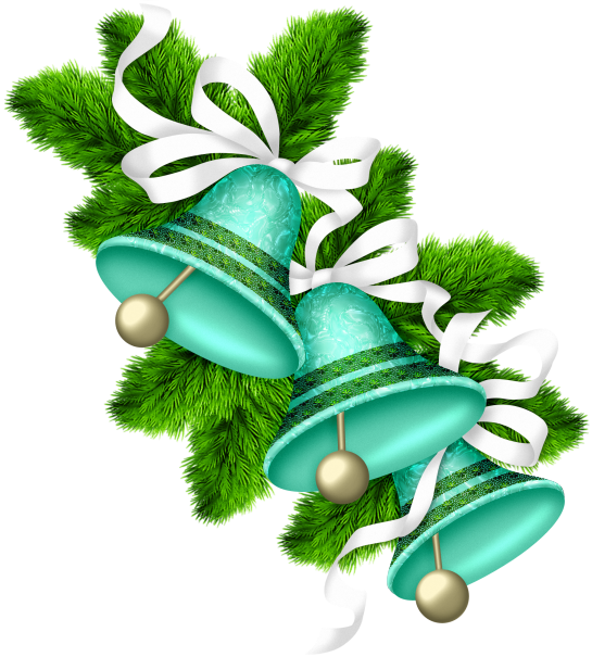 ❊bells❊ Christmas Graphics, Christmas Clipart, Christmas - Christmas Day - Png Download (545x605), Png Download