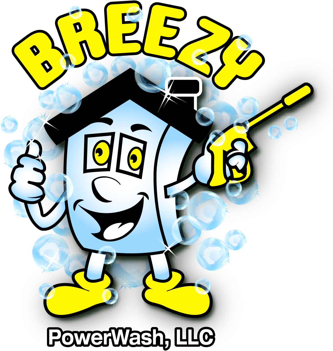 Breezy Powerwash, Llc Clipart (1276x1263), Png Download