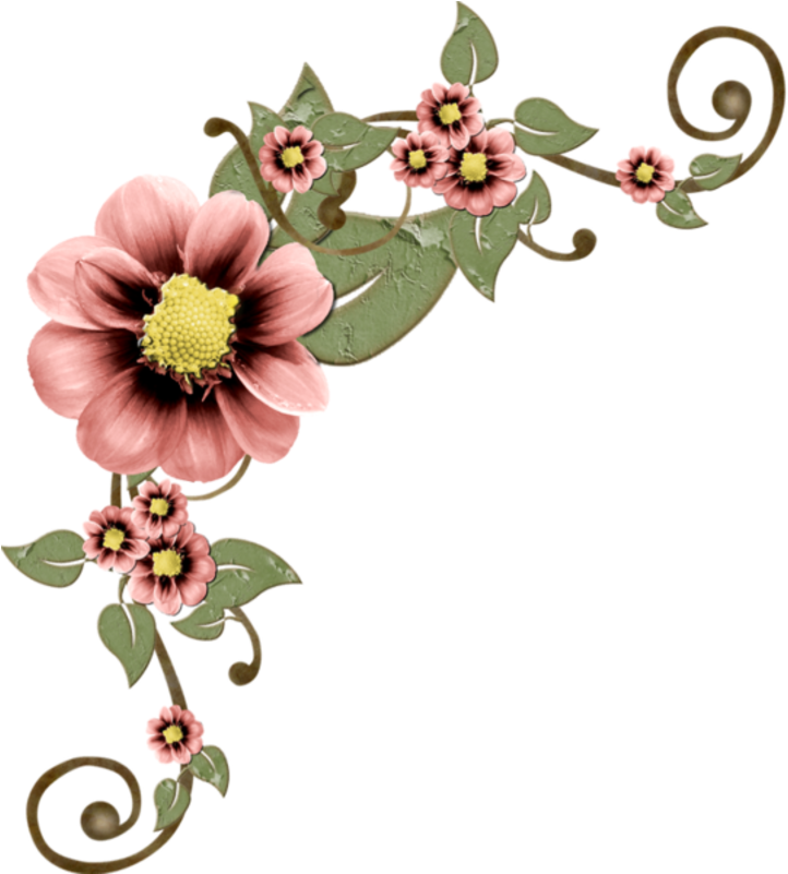 Láminas Vintage,antiguas,retro Y Por El Estilo - Imagens De Flores Para Decoupage Clipart (600x600), Png Download