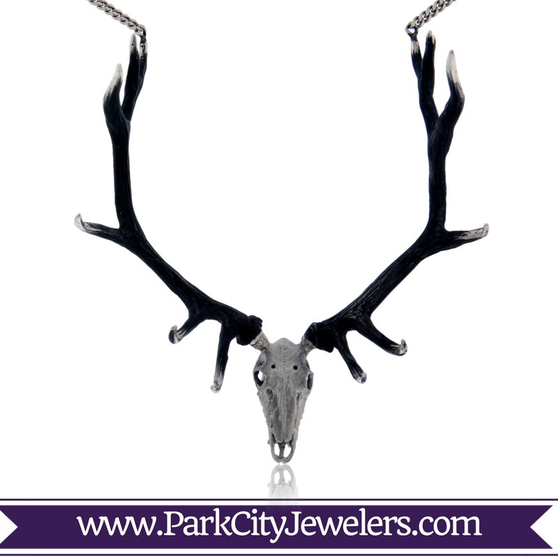 European Mount Elk Necklace - Green Amethyst Diamond White Gold Ring Clipart (800x800), Png Download