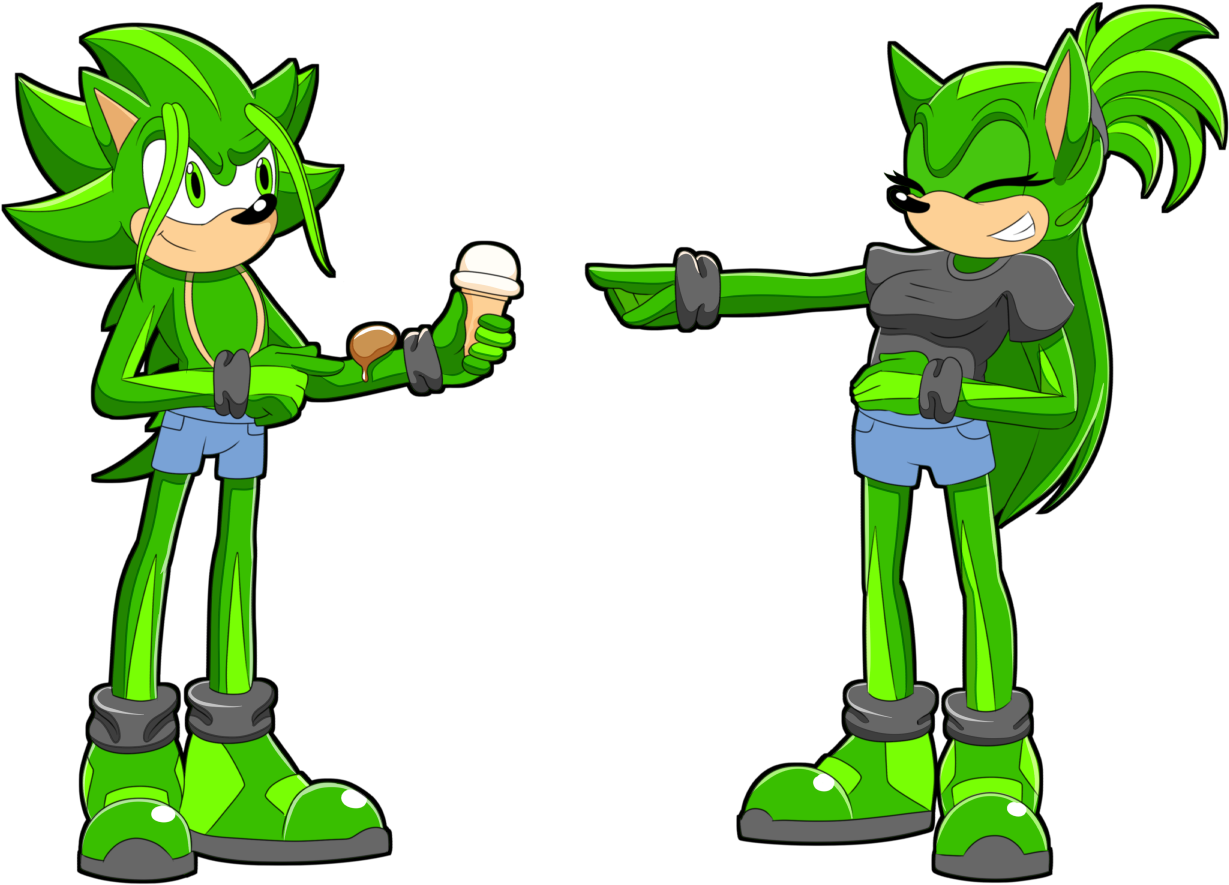 Wave Balker And Tsunami - Cartoon Clipart (1259x892), Png Download