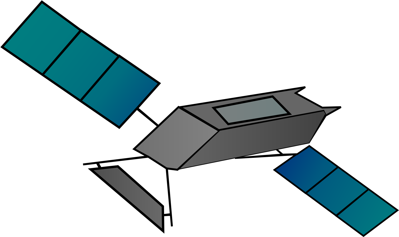 Big Image - Como E Um Satelite Artificial Clipart (1697x2400), Png Download