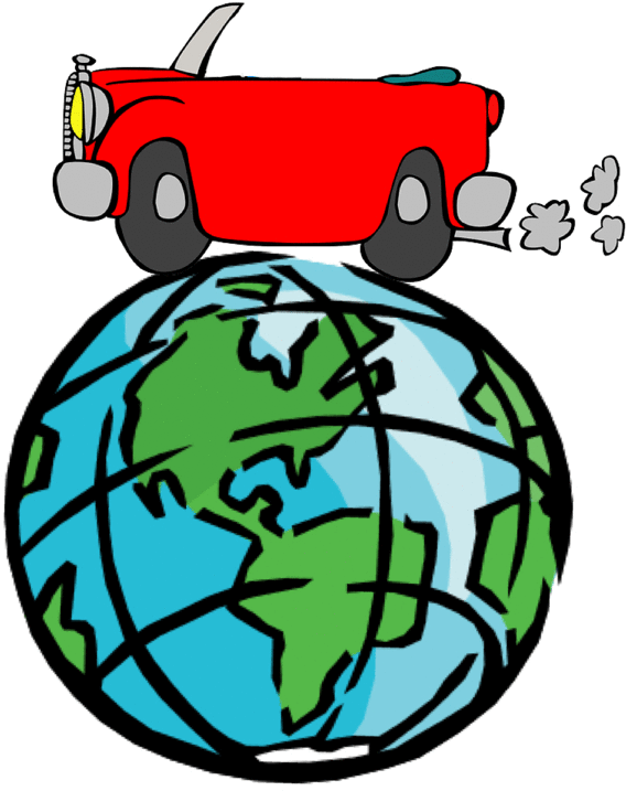How Green Are Our Cars - Earth Clipart Png Transparent Png (768x726), Png Download