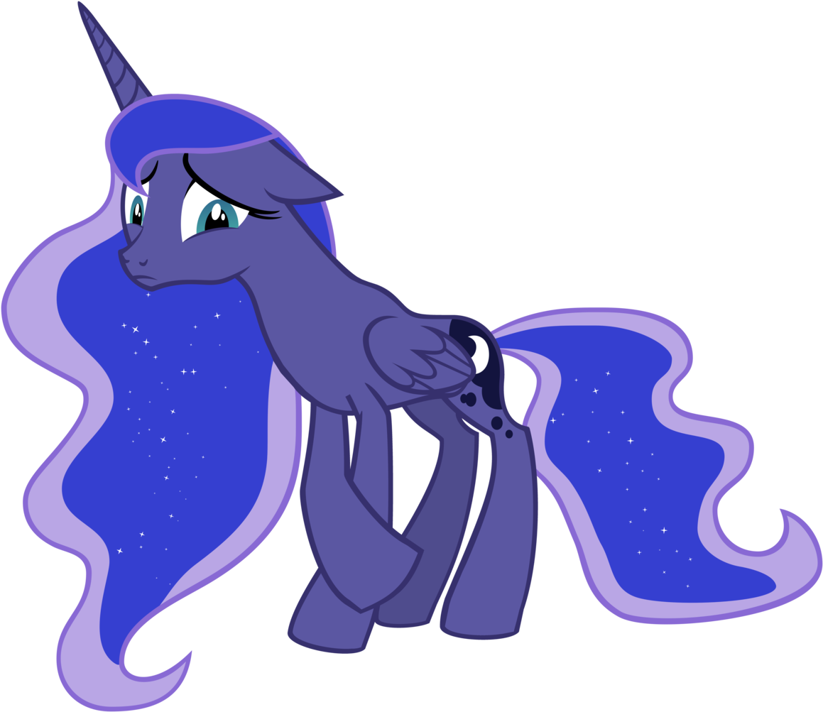 Collection Of Free Hooves Clipart Horse Download - Luna Missing Accessory - Png Download (1180x1024), Png Download