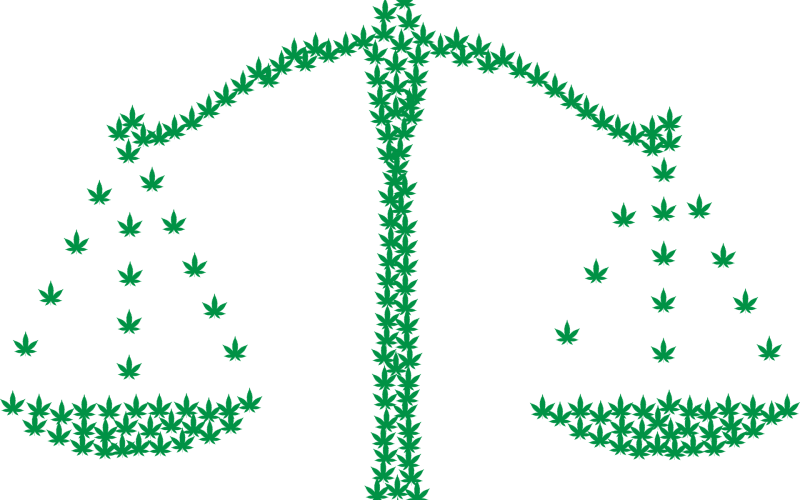 Drug Laws - Cannabis Clipart (800x500), Png Download
