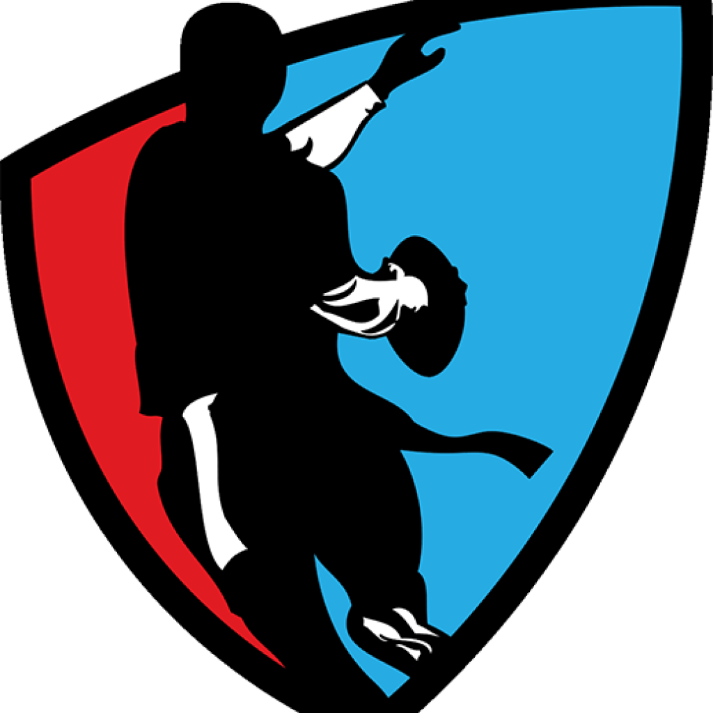 Flag Football Clipart League In Morris County Nj For - Flag Football Leagues Logo - Png Download (1024x1024), Png Download