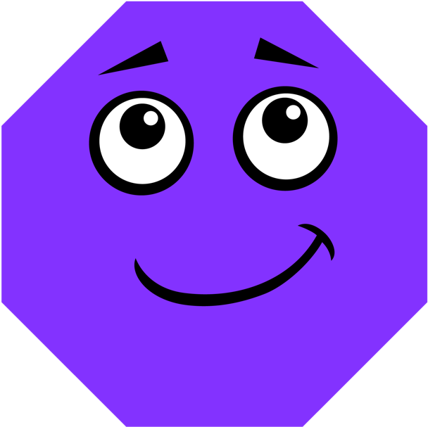 Octigons Clipart Purple - Clip Art - Png Download (640x640), Png Download