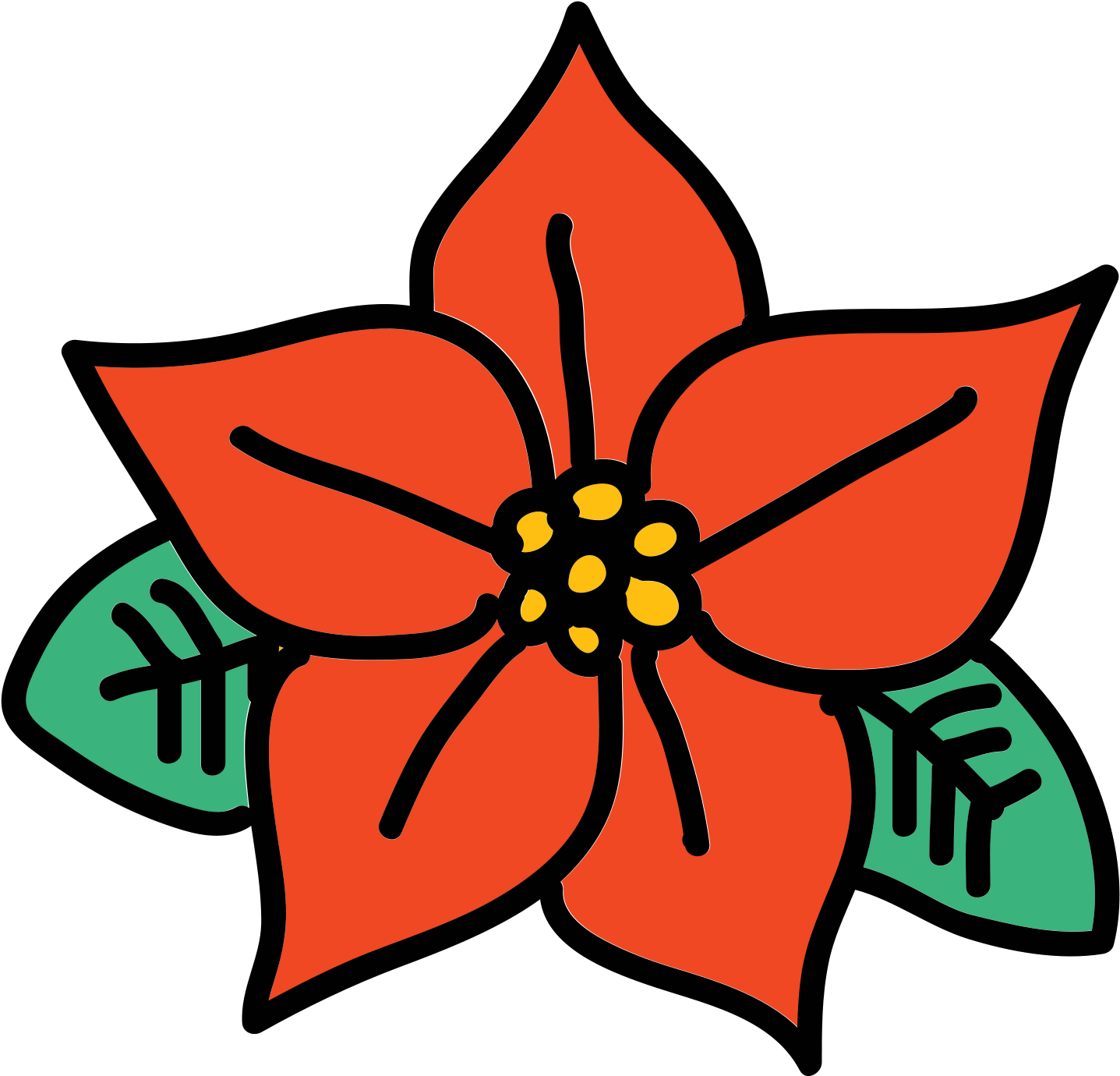 Beautiful Flower Icon - Icon Clipart (1600x1600), Png Download