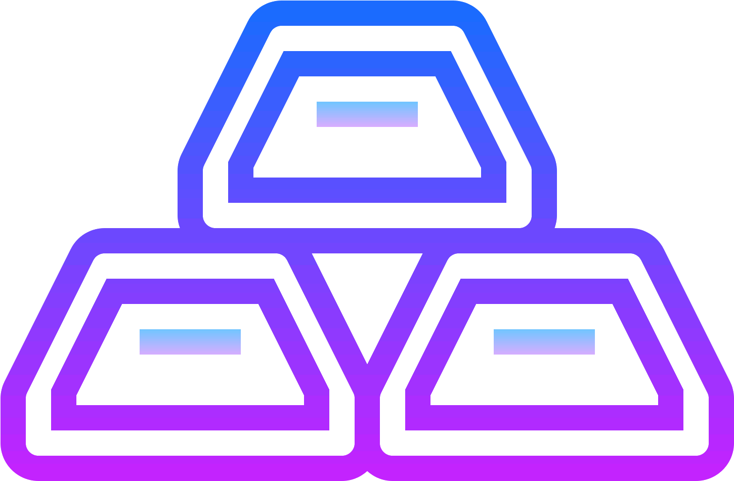 Gold Bars Icon - Khilgaon National Ideal College Clipart (1600x1600), Png Download