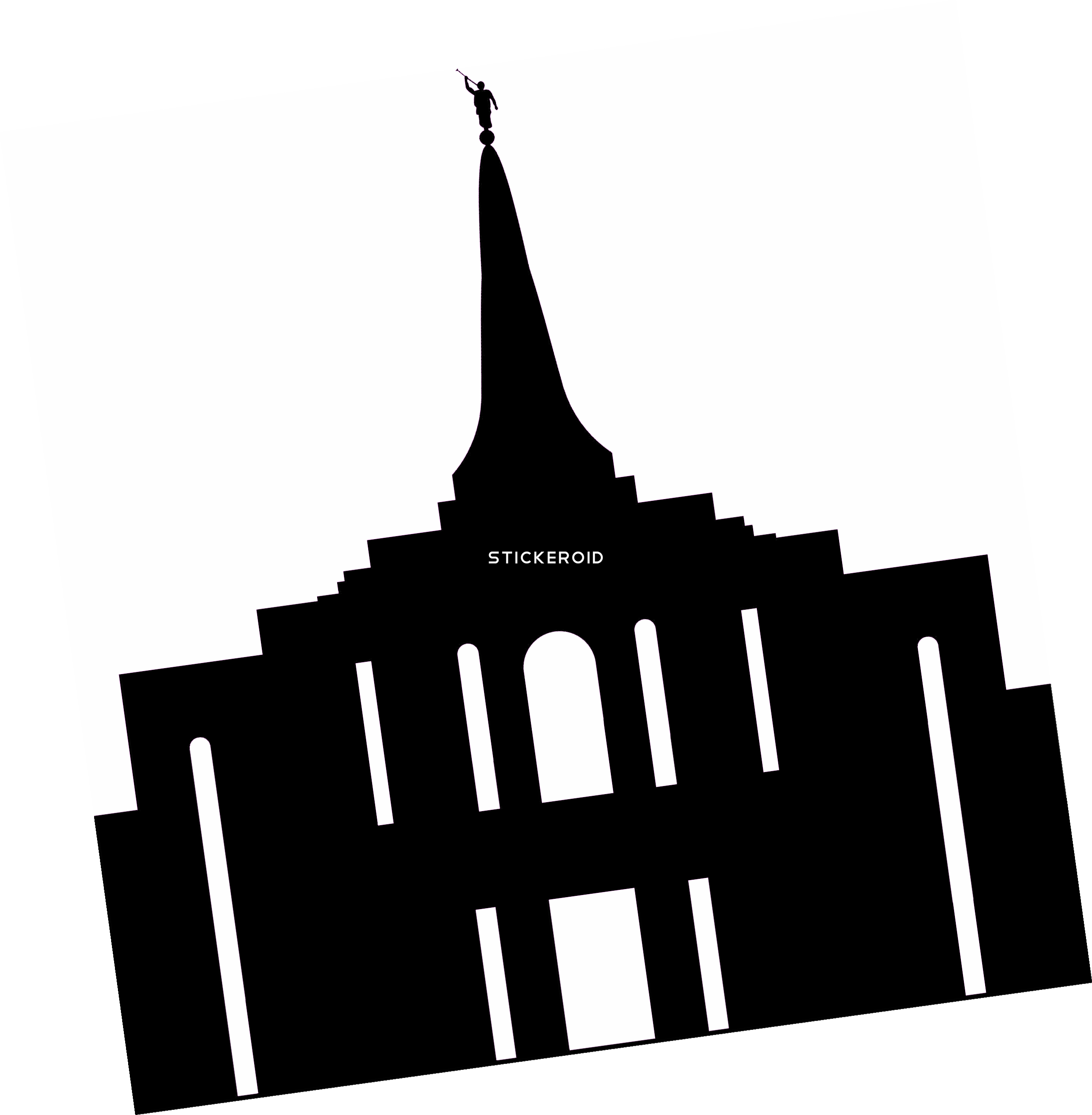 Temple Religion - Spire Clipart (2565x2620), Png Download