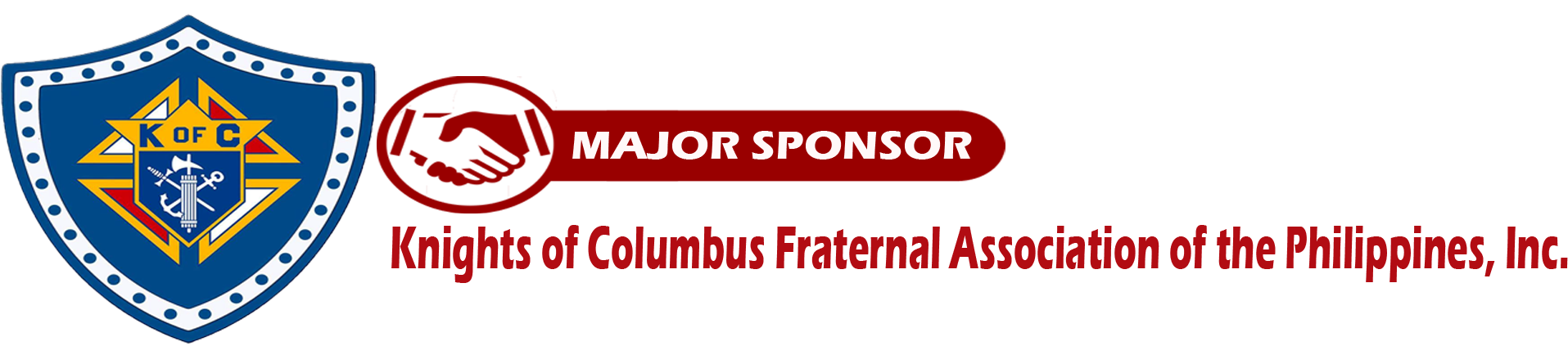 Sponsors & Advertisers - Knights Of Columbus Bumper Sticker Or Helmet Sticker Clipart (2048x545), Png Download