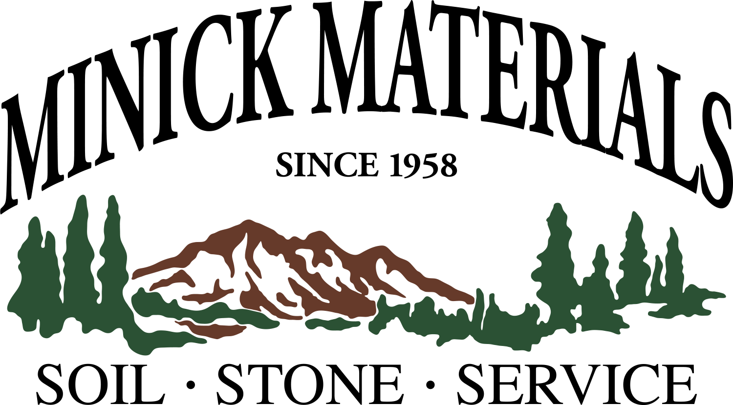 Sponsors - Minick Materials Clipart (1500x830), Png Download