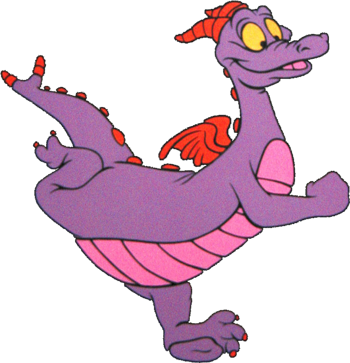 Figment I Have A Vintage Plush Figment But No Way Would - Transparent Figment Disney Clipart (736x755), Png Download