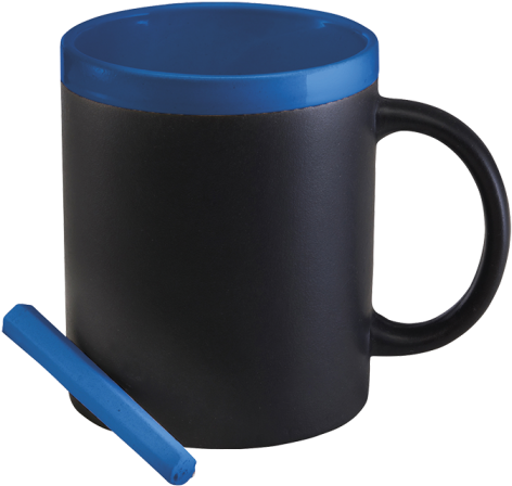 300ml Stoneware Chalk Board Mug - Mug Clipart (700x490), Png Download
