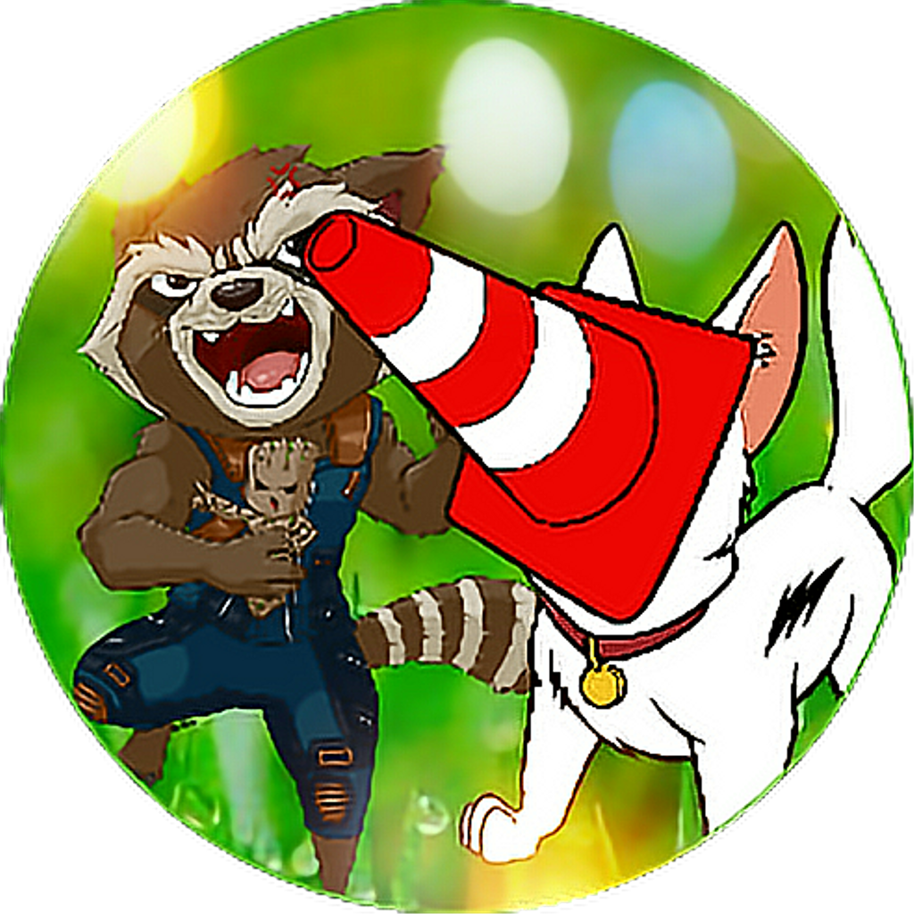 Disney Marvel Bolt Rocketraccoon - Marvel Comics Clipart (1024x1024), Png Download