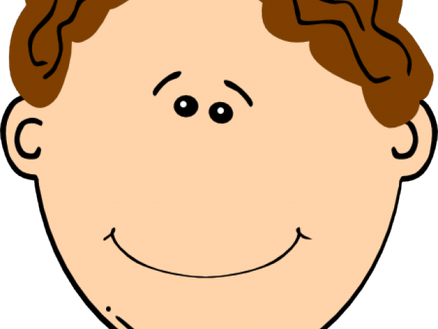 Dark Hair Clipart Transparent - Cartoon Wavy Hair For Boy - Png Download (640x480), Png Download
