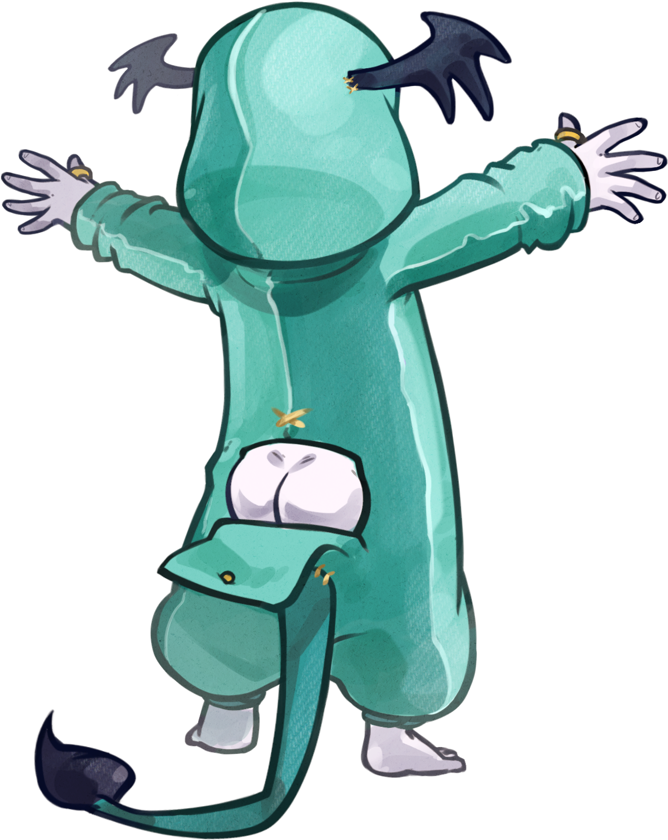 Ascension Concept Art - Prancing Puppet Towerfall Clipart (1524x1920), Png Download