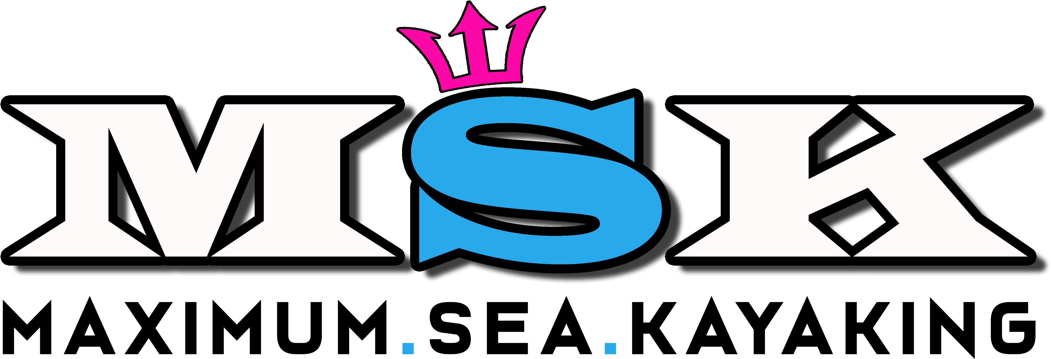 Tom Thorpe Sea Kayaking - Sea Kayak Clipart (4527x1655), Png Download